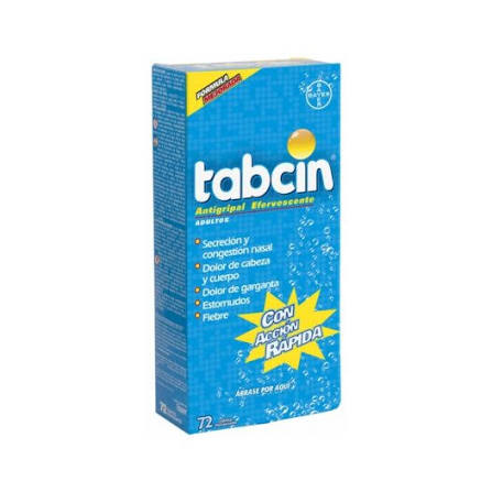 TABCIN FORMULA MEJORADA EFERVESCENTE *celeste  - FARMACIA NUEVO MILENIO