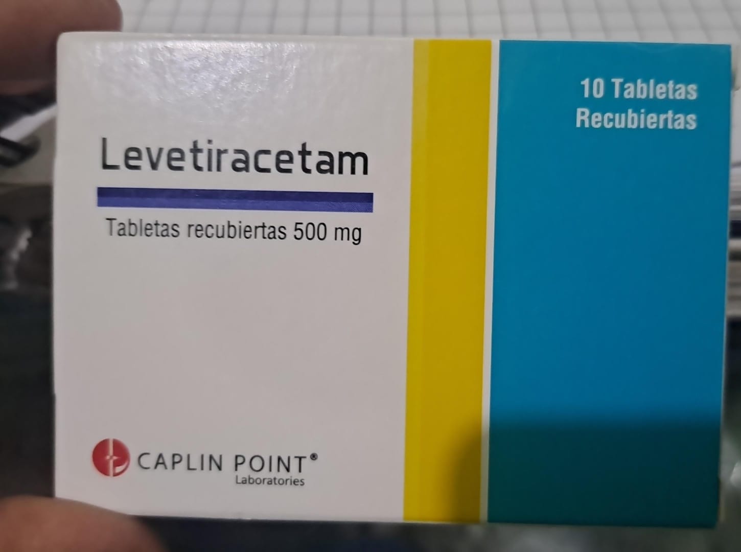 LEVETIRACETAM 500MG *CAJA - FARMACIA NUEVO MILENIO