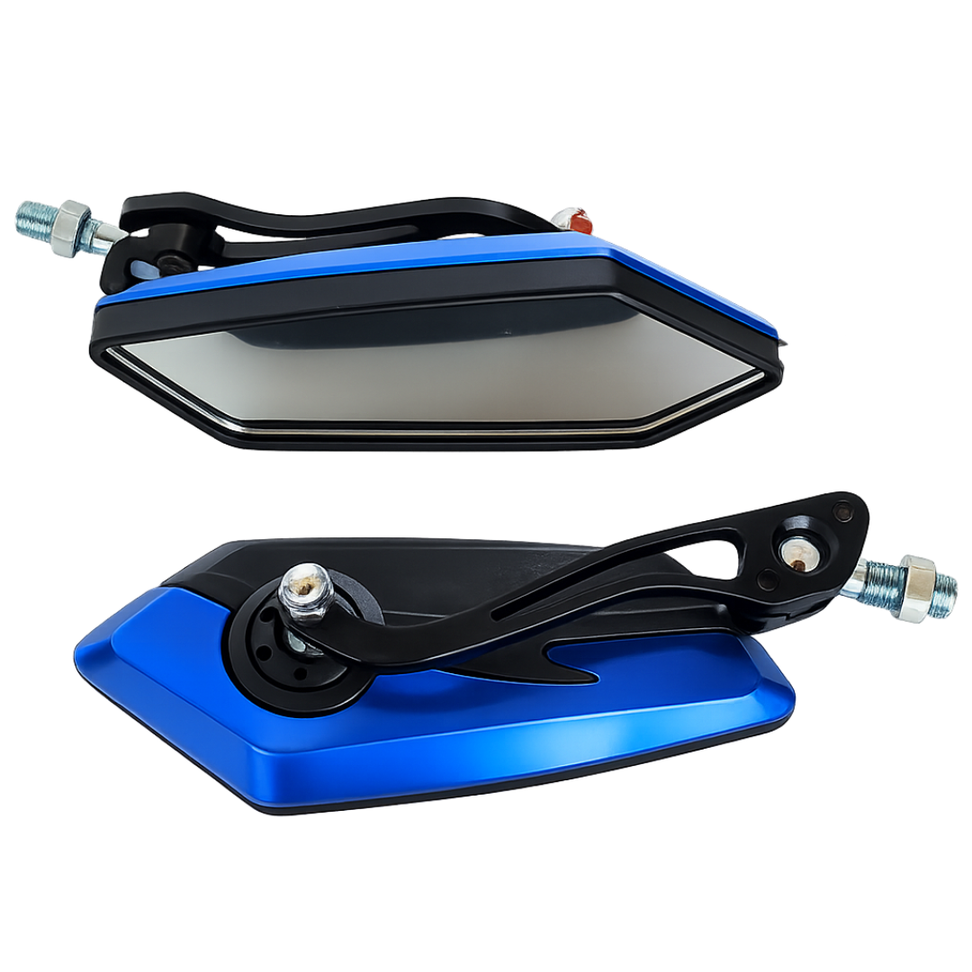 Espejo Retrovisor Moto No.14B Azul LILA 1282214 - Repuestos y Lubricantes Vicent's