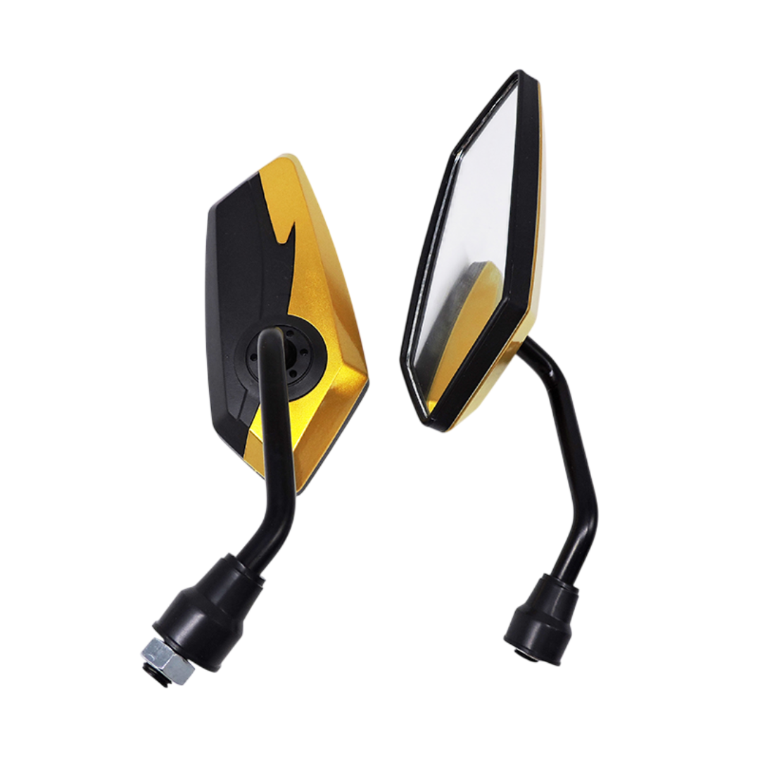 Espejo Retrovisor Moto No.14D Dorado LILA 1282214  - Repuestos y Lubricantes Vicent's