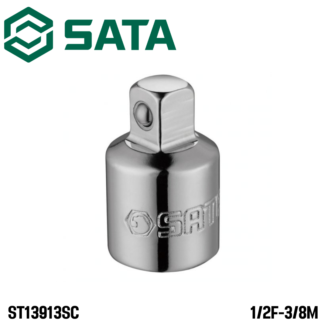 Adaptador Cuadro 1/2" a Cuadro 3/8" Sata (ST13913SC) - Repuestos y Lubricantes Vicent's