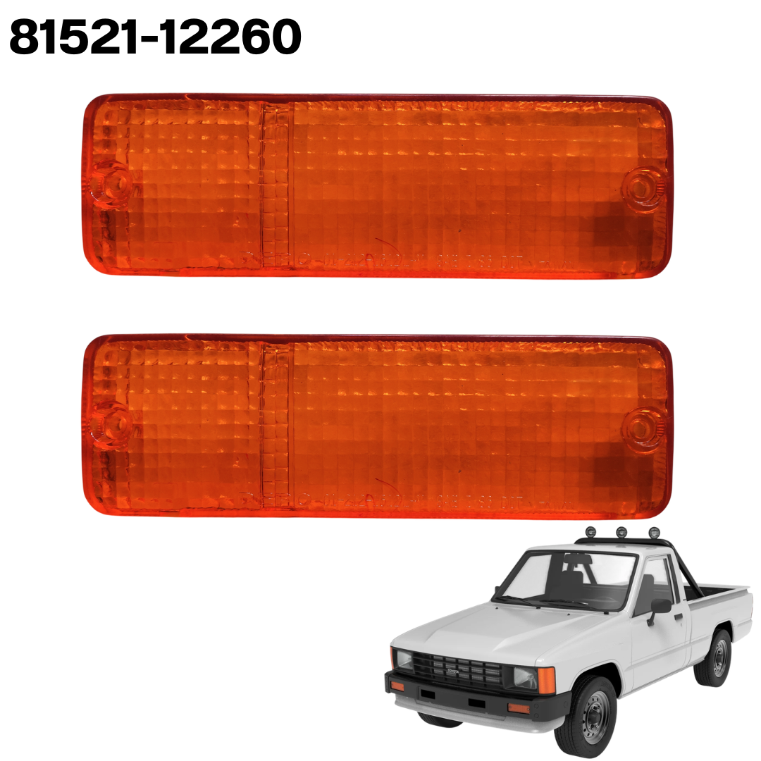 Talco pidevias Frontal Rectangular Naranja 81521-12260 Toyota  - Repuestos y Lubricantes Vicent's