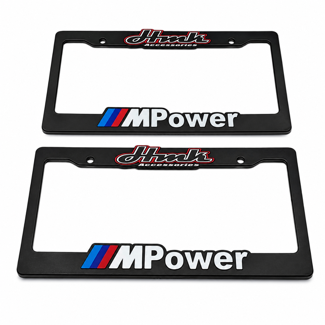 Porta placa BMW MPower Hunk ACCU052153 2 pzs - Repuestos y Lubricantes Vicent's