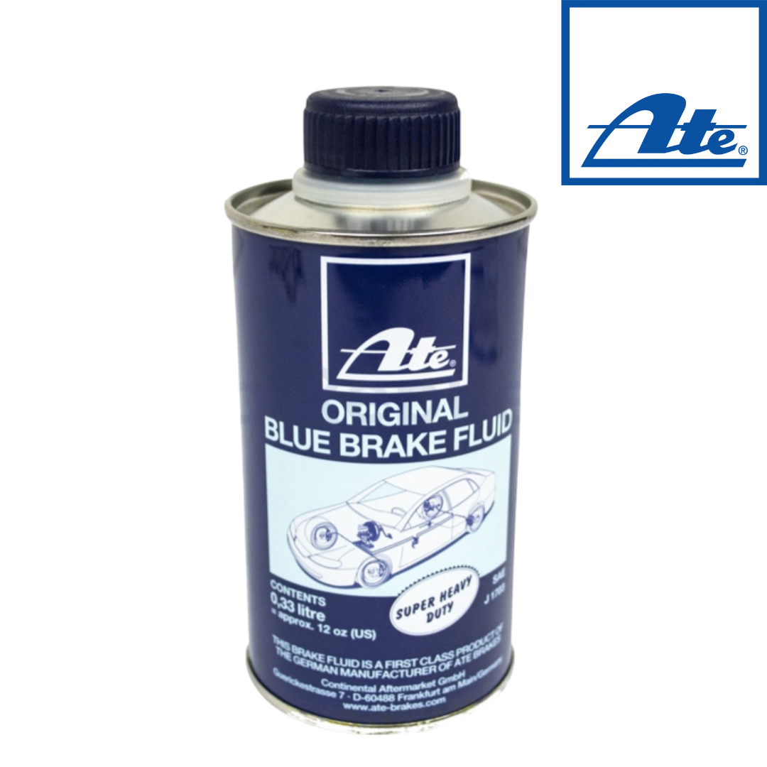 Liquido Frenos DOT-3 ATE Blue 12oz  - Repuestos y Lubricantes Vicent's