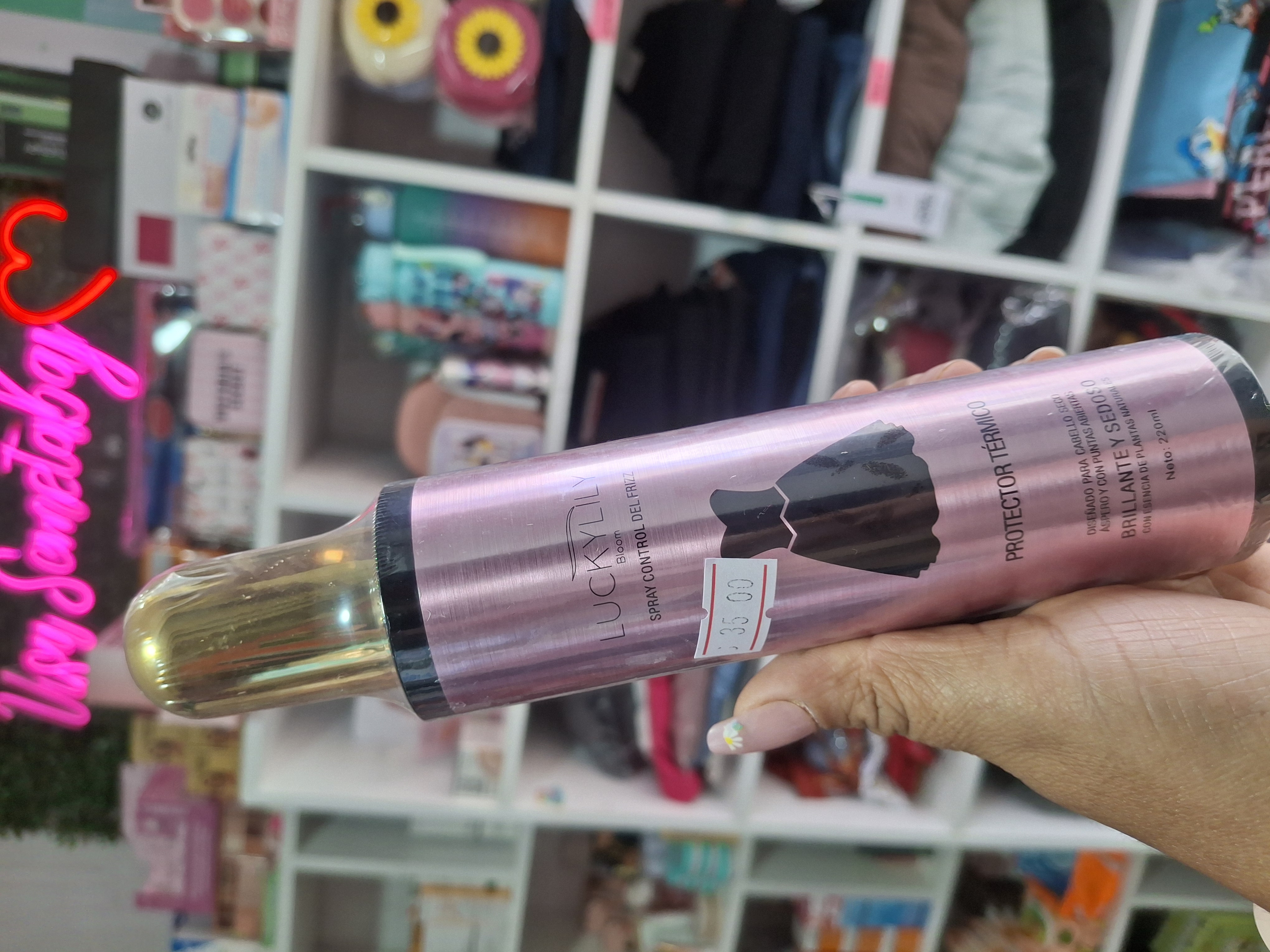 Protector térmico morado tapa dorada luky lily - Semetabaj Visu
