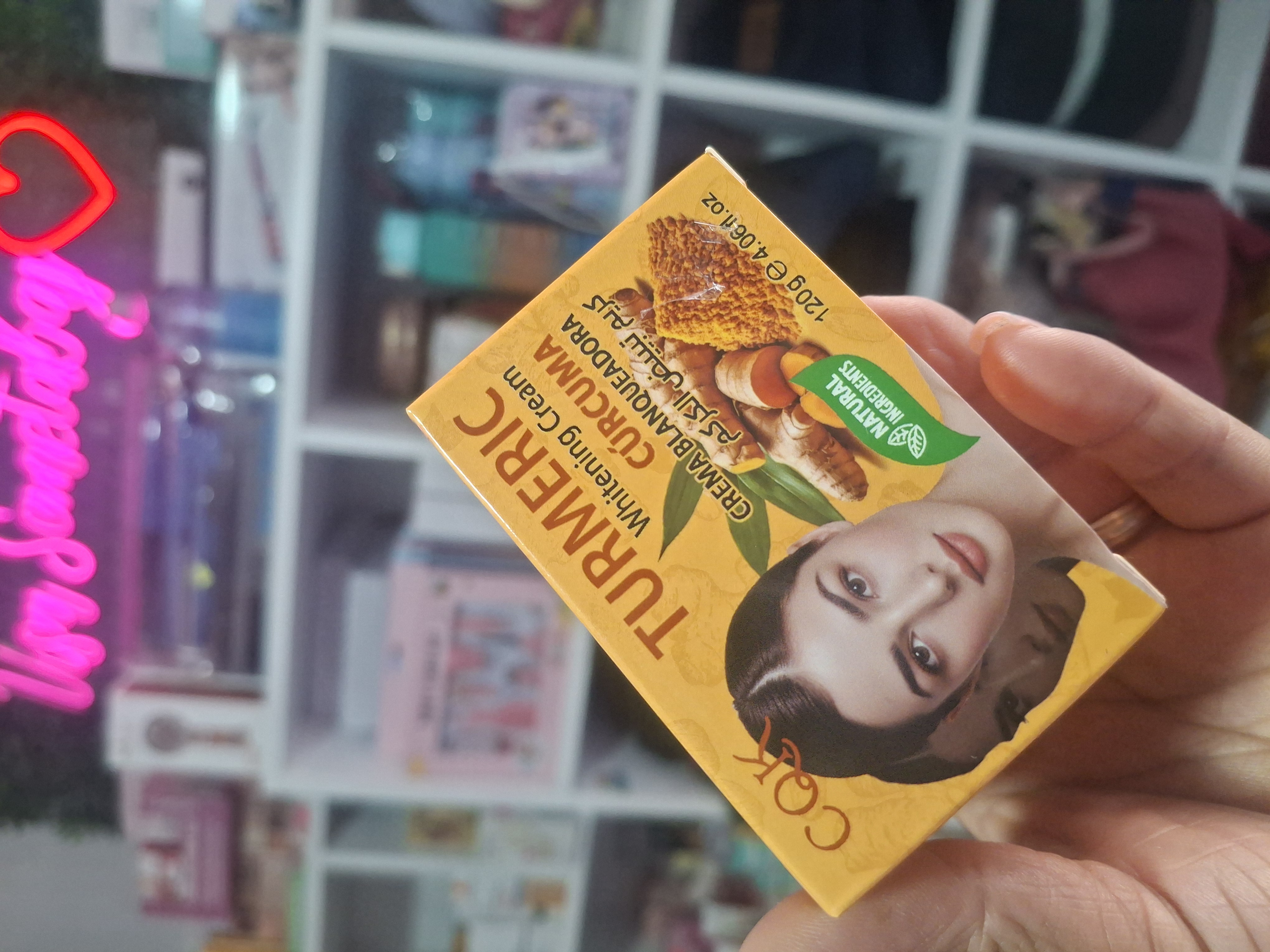 Crema facial de cúrcuma  - Semetabaj Visu