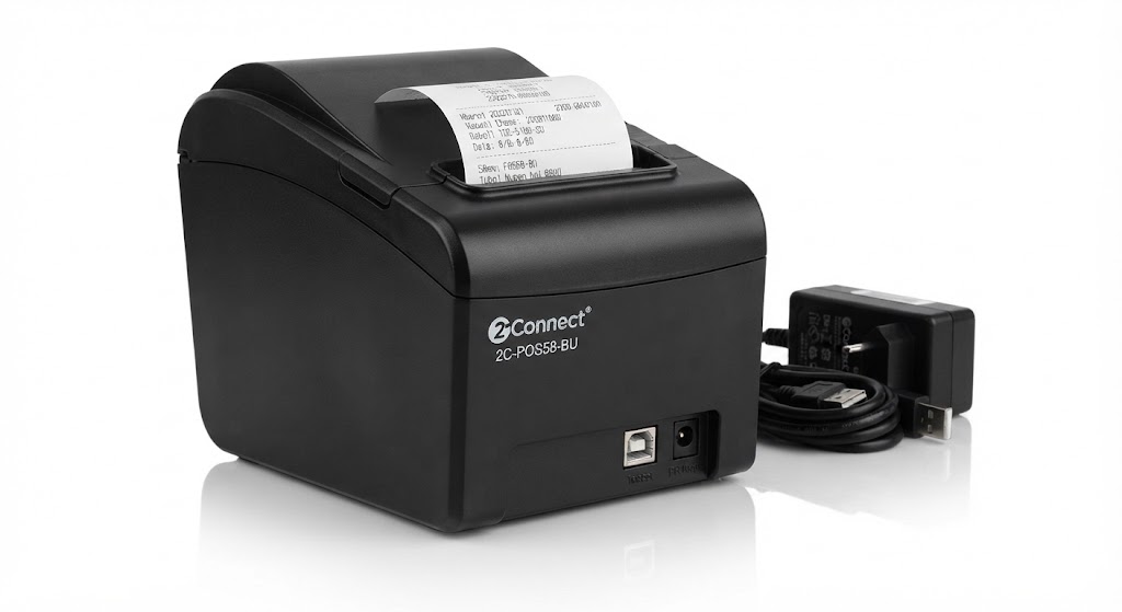 IMPRESORA TERMICA 2CONNECT 2C-POS58-BU 58MM - SKOR-PRO