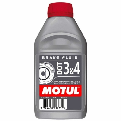Liquido Frenos DOT-3 & 4 (500ml) MOTUL - Repuestos y Lubricantes Vicent's