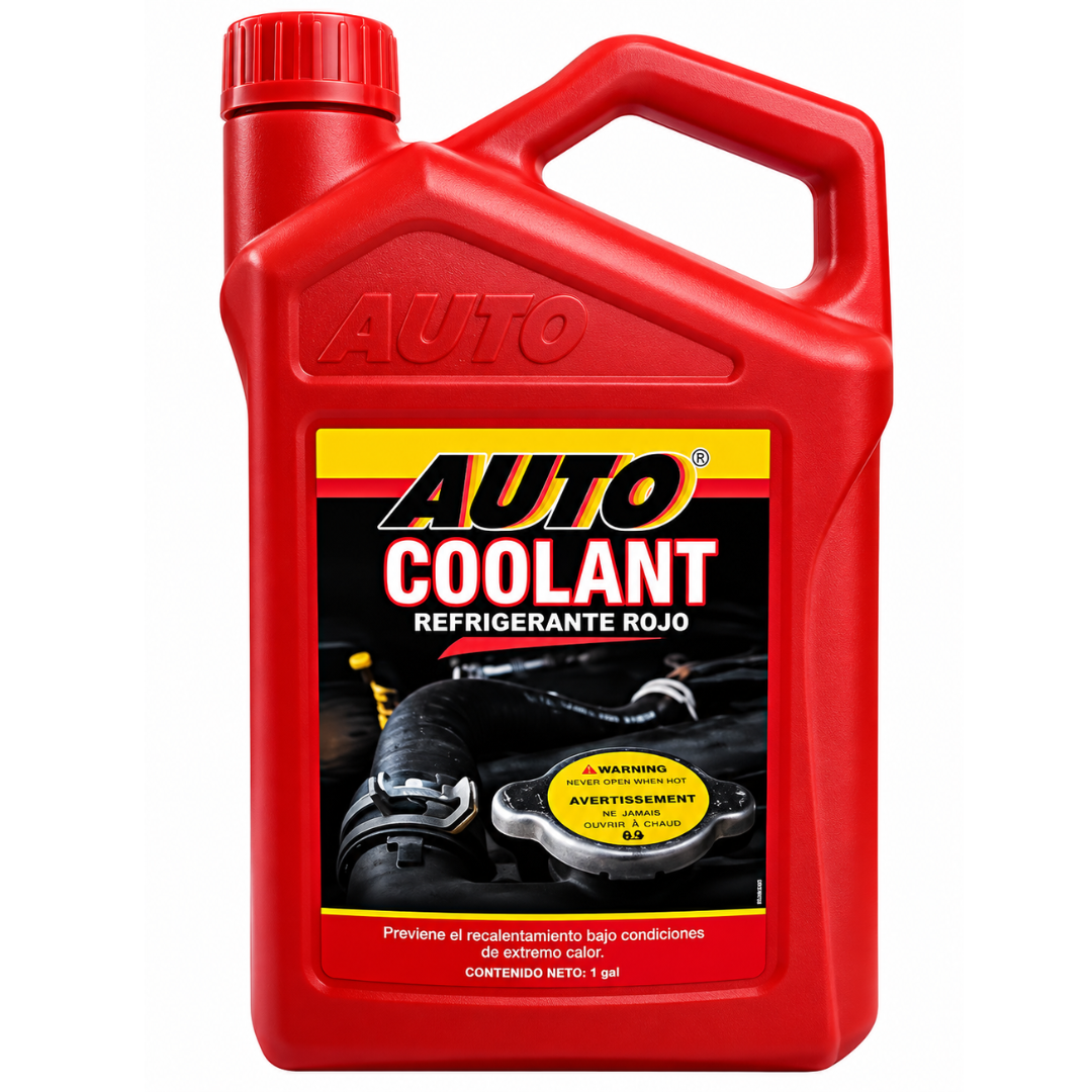 Galon Refrigerante Rojo Antifreeze Coolant Auto - Repuestos y Lubricantes Vicent's