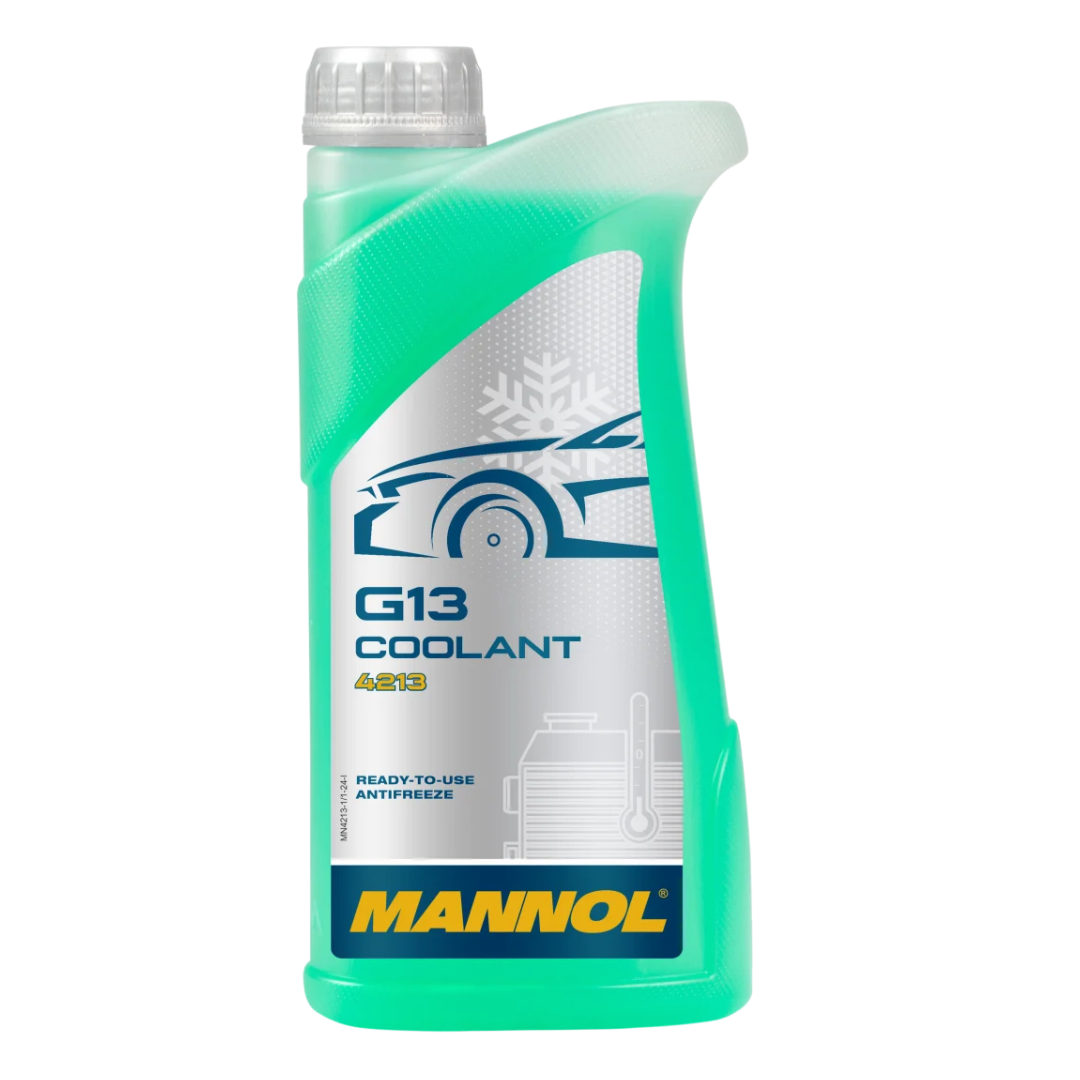 Litro Refrigerante Mannol G13 Verde (4213) - Repuestos y Lubricantes Vicent's