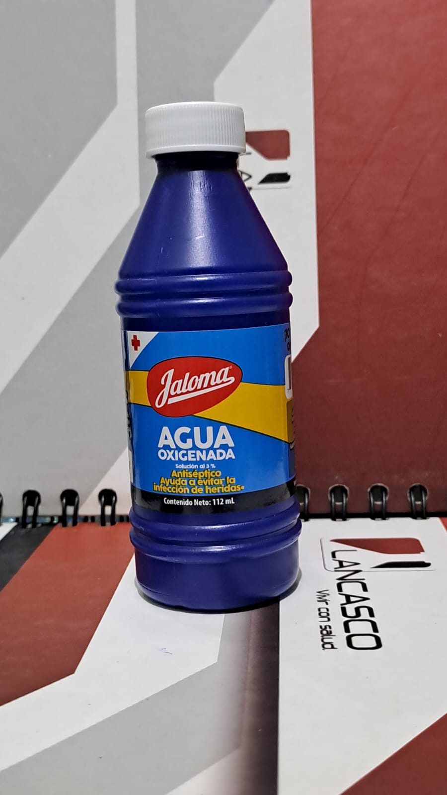 AGUA OXIGENADA (solucion al 3%) *112ml - FARMACIA NUEVO MILENIO
