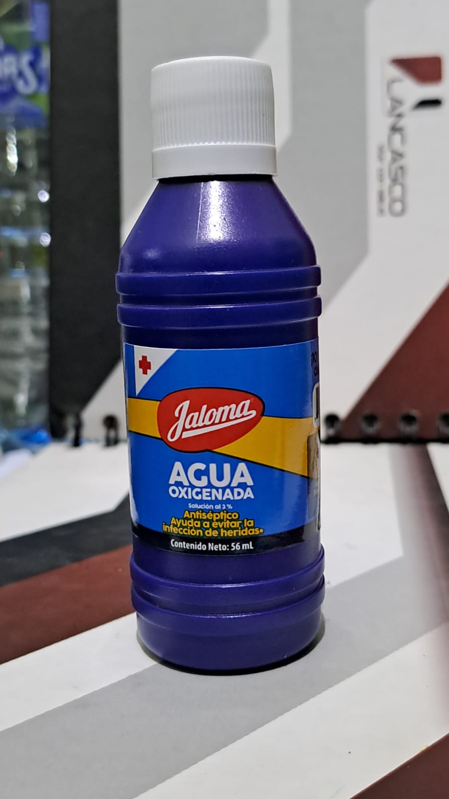 AGUA OXIGENADA (solucion al 3%) *56ml  - FARMACIA NUEVO MILENIO