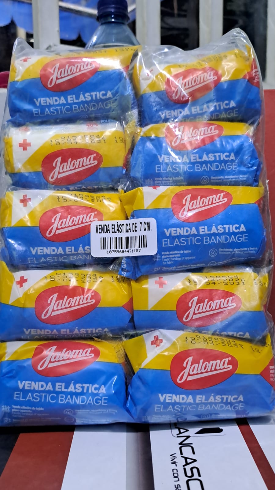 VENDA ELASTICA GASA DE 7CM  - FARMACIA NUEVO MILENIO