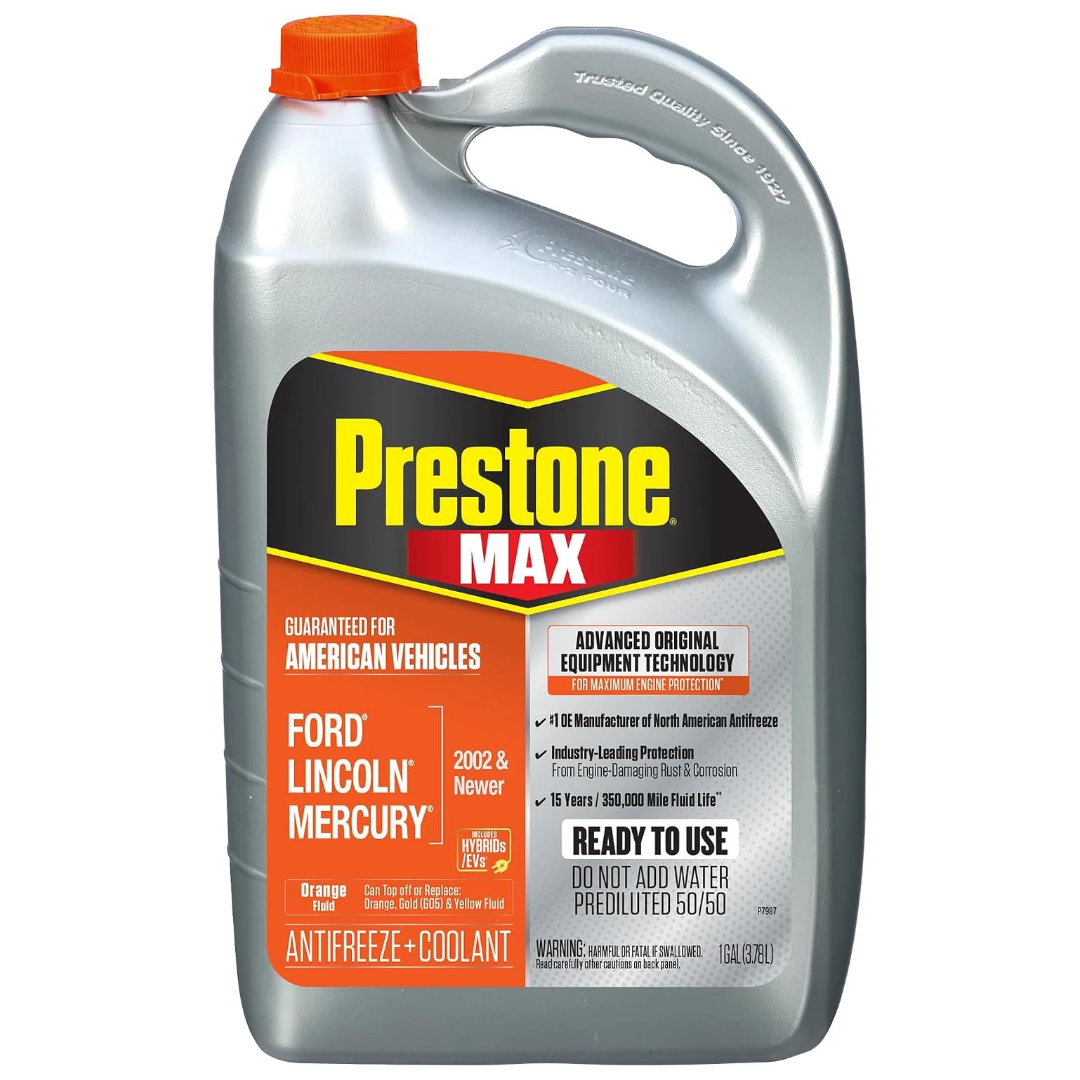   Galon Refrigerante Prestone MAX 50/50 Naranja Americanos - Repuestos y Lubricantes Vicent's