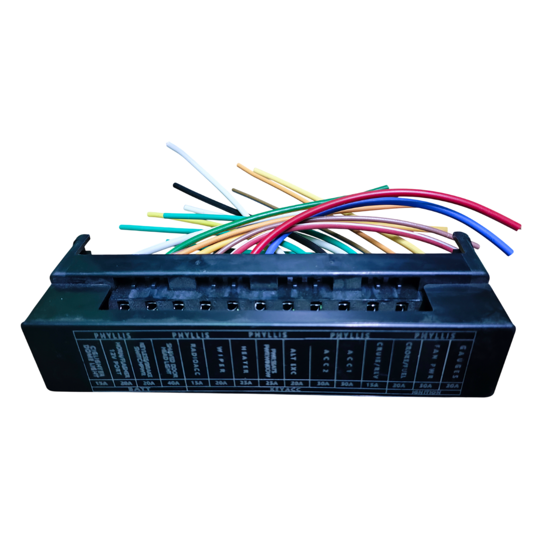Caja Porta Fusible Universal 15 Pines Fusilera (VS1142) - Repuestos y Lubricantes Vicent's