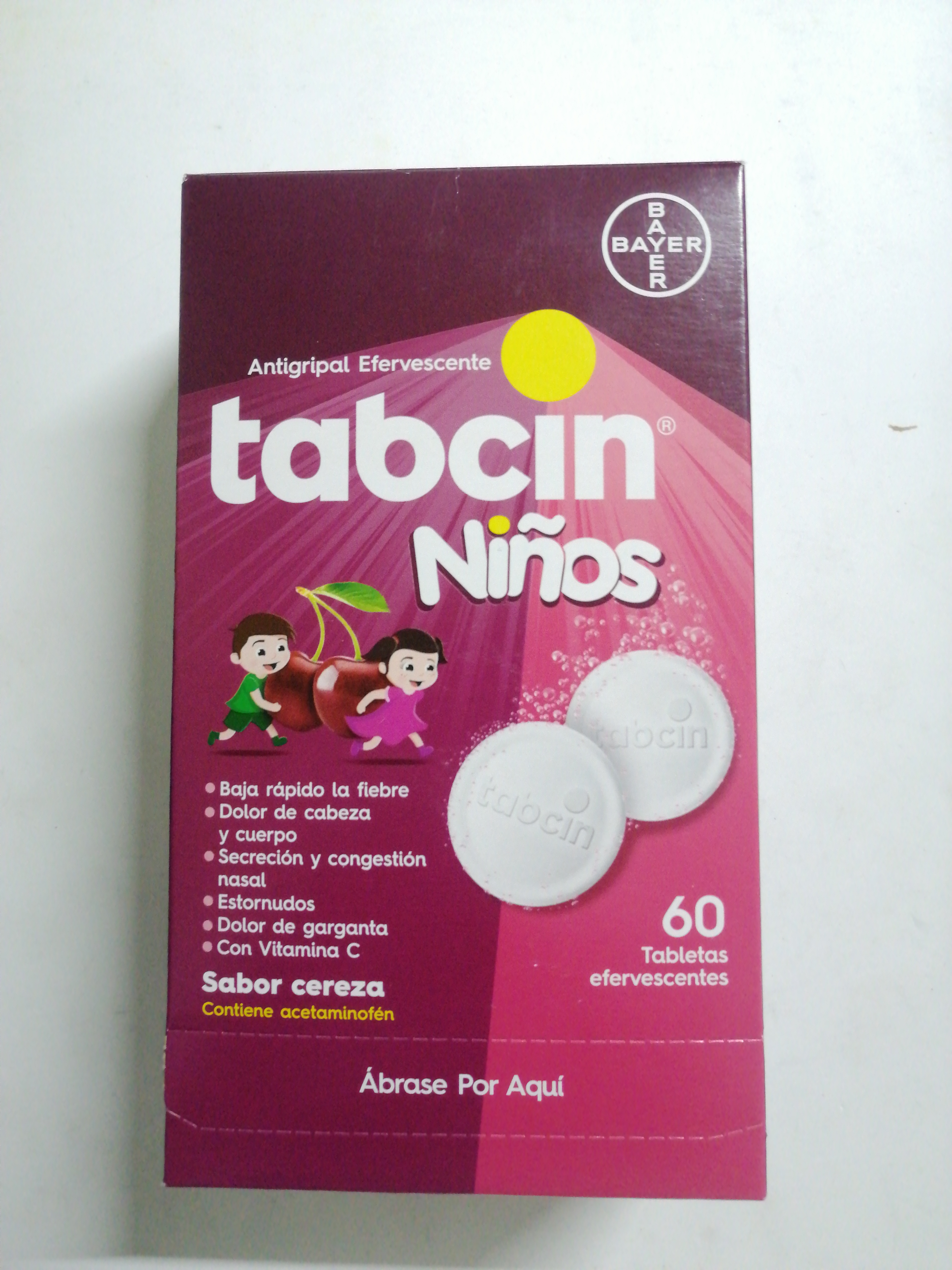 Tabcin niños efervescente - Vitalis Rx