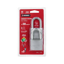 CANDADO 38 MM 2 PIEZAS HERMEX - Ferretería Todo El Mundo
