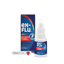 EX-FLU INFANTIL (Acetaminofen 100mg + Clorfeniramina Maleato 0.5mg/ml) * 30ML  GOTAS - FARMACIA NUEVO MILENIO