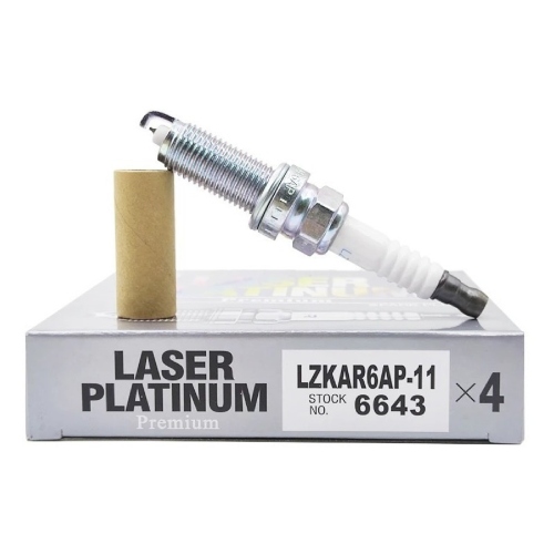 Bujia NGK LZKAR6AP-11 (6643) Laser Platinium - Repuestos y Lubricantes Vicent's