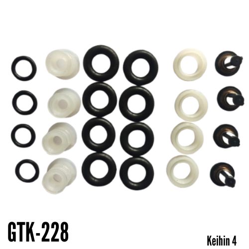 Kit Reparación Inyectores (GTK-228) Keihin 4 Set	 - Repuestos y Lubricantes Vicent's