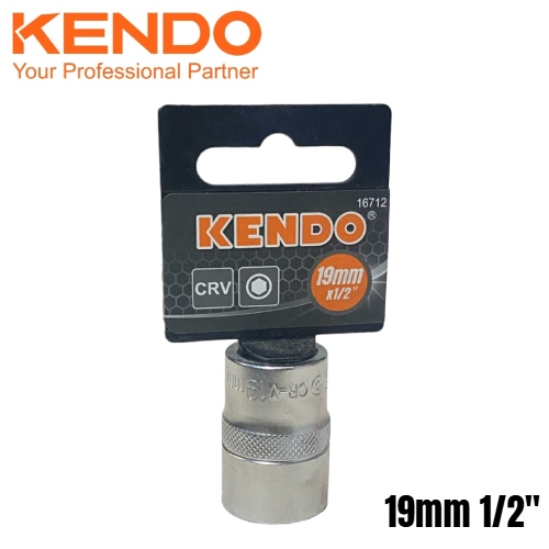 Copa/dado 19mm exagonal Cuadro 1/2" KENDO (16712)	 - Repuestos y Lubricantes Vicent's