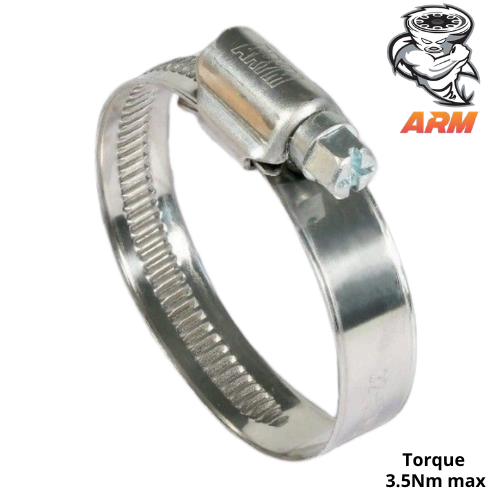 Abrazadera #06 12-20W2 (12-20mm) Delgada ARYM  - Repuestos y Lubricantes Vicent's