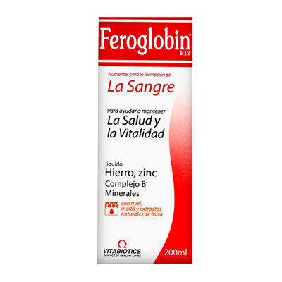 FEROGLOBIN LIQUID 200ML - FARMACIA NUEVO MILENIO