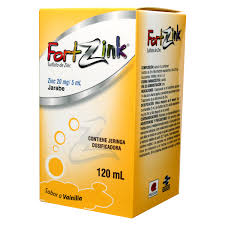 FORTZINK 20MG/5ML JARABE 120ML - FARMACIA NUEVO MILENIO