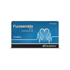 FUROSEMIDA 40MG *TABLETAS SELECTPHARMA - FARMACIA NUEVO MILENIO
