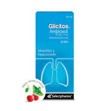 GLICITOS (AMBROXOL 15MG/5ML) 120ML JARABE - FARMACIA NUEVO MILENIO