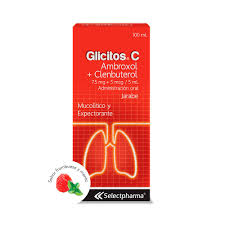 GLICITOS C (AMBROXOL/CLENBUTEROL 7.5MG+5MCG/5ML) 100ML JARABE - FARMACIA NUEVO MILENIO