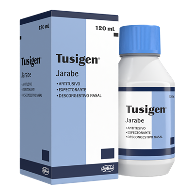 TUSIGEN (antitusivo/expectorante/descongestivo nasal) *jarabe 120ml - FARMACIA NUEVO MILENIO