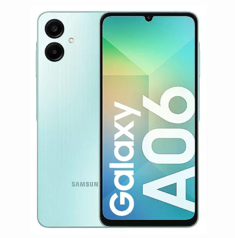 Samsung Galaxy A06 4GB/64GB Liberado Dual Sim, Color Verde Claro - Comercial Gualán