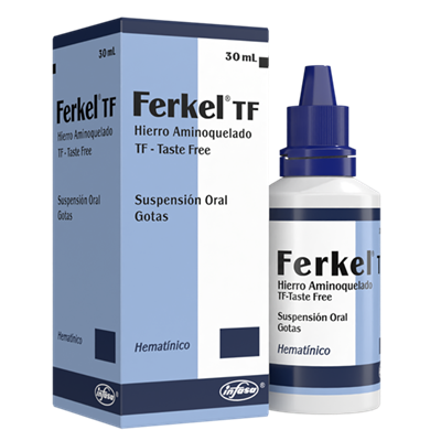 Ferkel TF (Hierro Aminoquelado)*30ml - FARMACIA NUEVO MILENIO