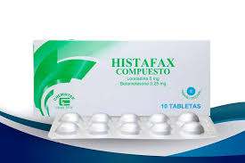 HISTAFAX COMPUESTO *LORATADINA 5MG/ BETAMETASONA 0.25MG - FARMACIA NUEVO MILENIO