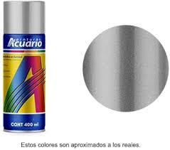 PINTURA EN ESPRAY CROMADO - ACUARIO - MEGA