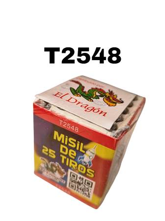 MISIL 25T - PIROTECNIA EL KAIMAN