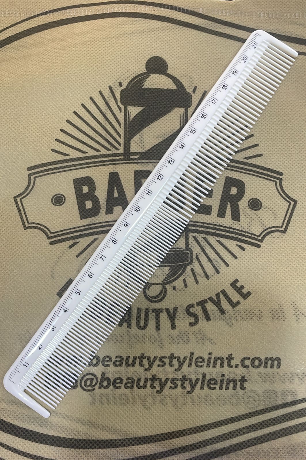 PEINE CON MEDIDAS BLANCO - Naason Store