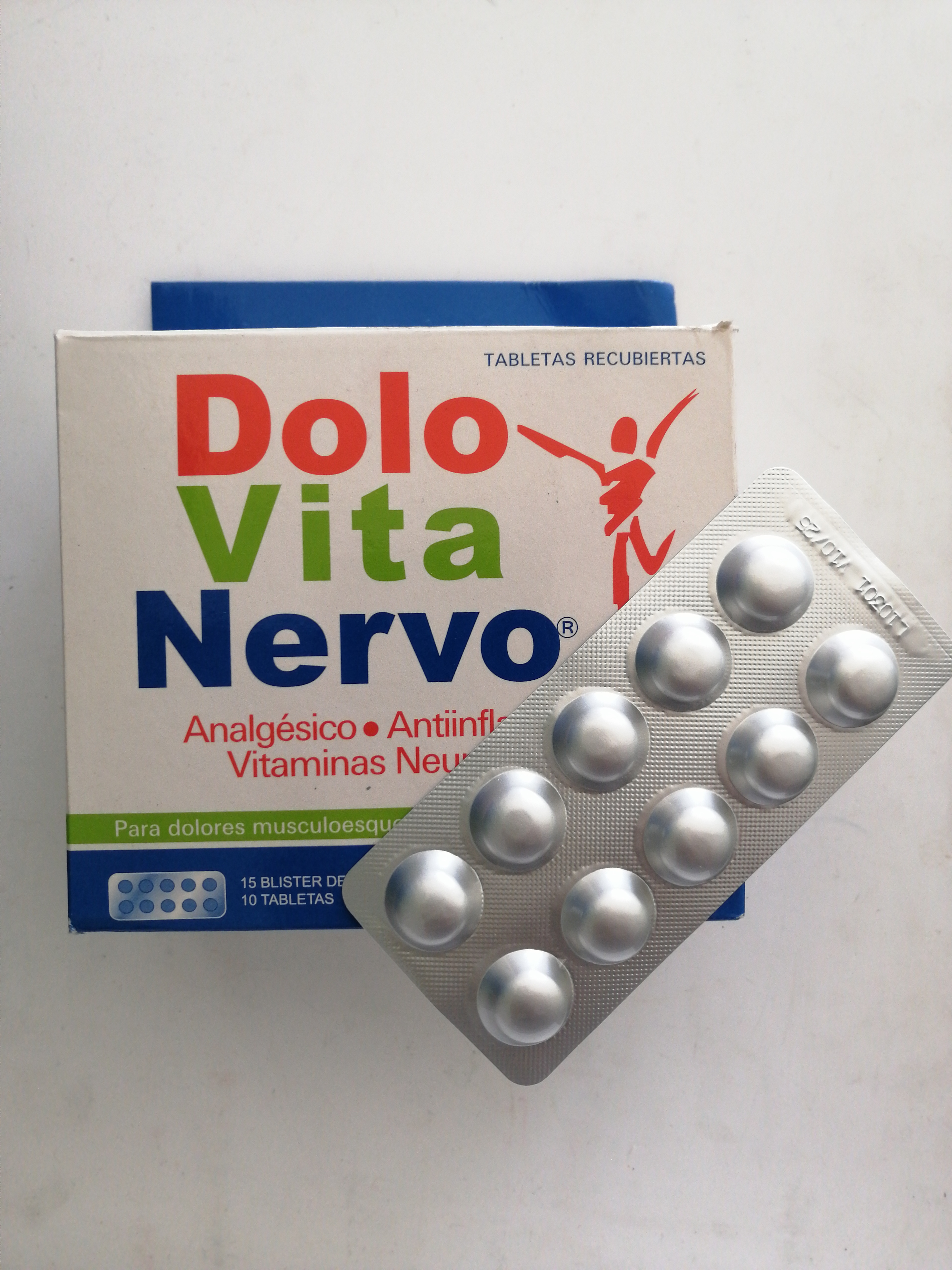 DoloVitaNervo tabletas - Vitalis Rx