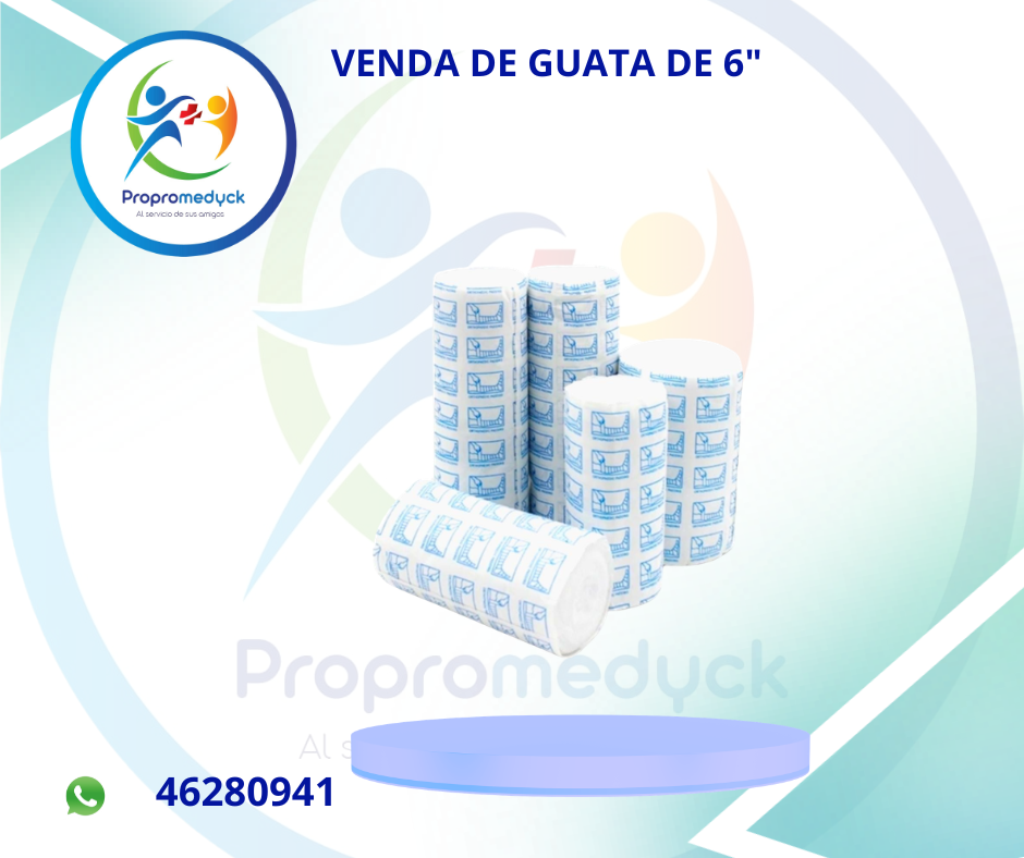 VENDA DE GUATA DE 6" - PROPROMEDYCK