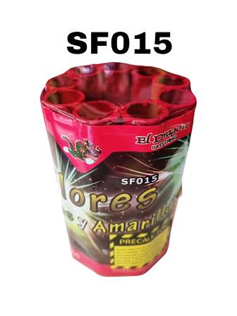 FLOR DORADAS 9T - PIROTECNIA EL KAIMAN