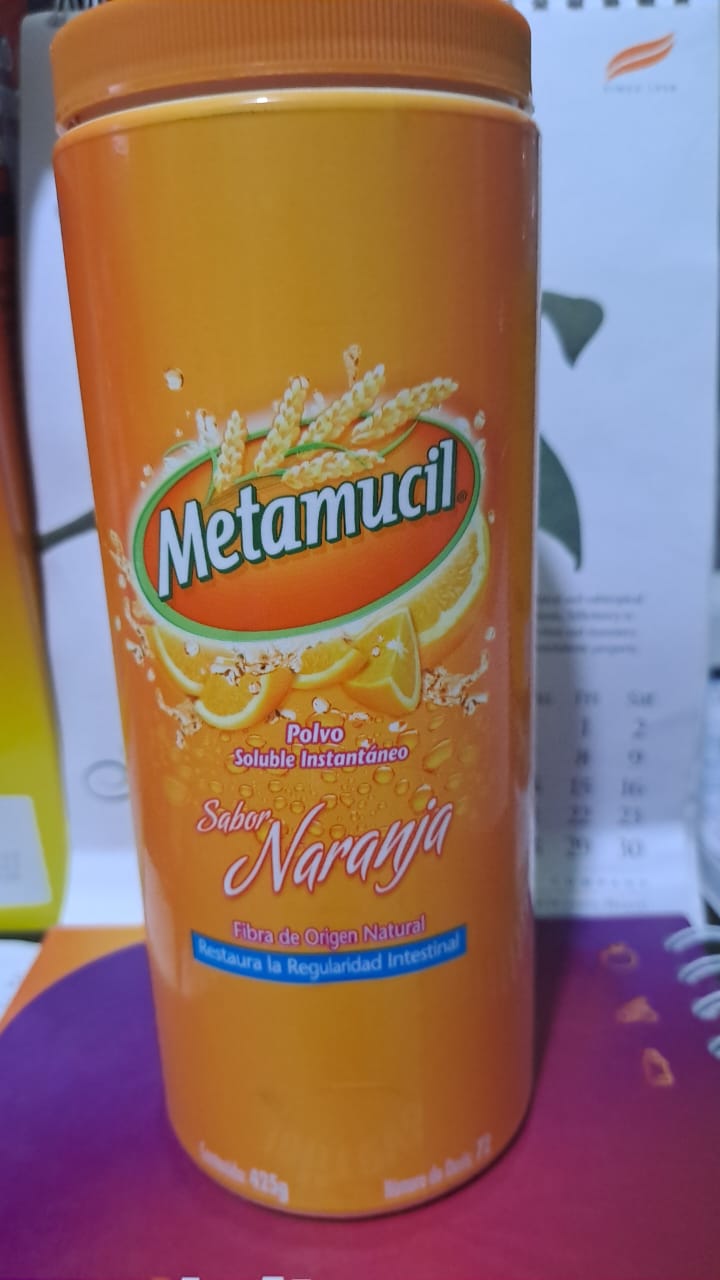 METAMUCIL SABOR NARANJA 174G - FARMACIA NUEVO MILENIO