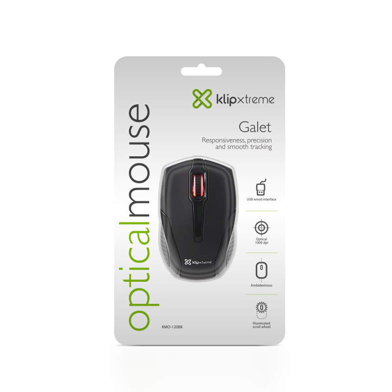 Mouse Xklipxtreme Usb  KM0- 120 - Corporación Hightechnology