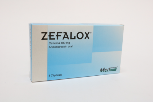 ZEFALOX (Cefixima 400mg ) *5 CAPSULAS - FARMACIA NUEVO MILENIO