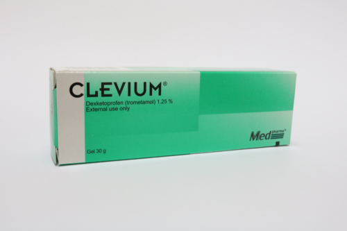 CLEVIUM (Dexketoprofeno Trometamol 1.25%) GEL TOPICO - FARMACIA NUEVO MILENIO