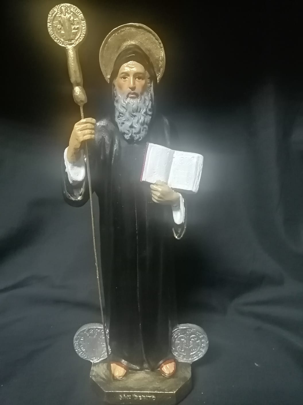 SAN BENITO DE 30 CM. - Face: Imágenes y recuerdos Mary