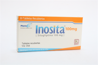 INOSITA PLUS 50/1000 (Sitagliptina 50mg + Metformina1000mg) * 28 Tabletas - FARMACIA NUEVO MILENIO