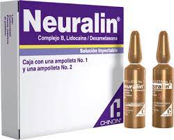 NEURALIN *2 AMPOLLAS (COMPLEJO B, LIDOCAINA, DEXAMETASONA) *ATADO - FARMACIA NUEVO MILENIO