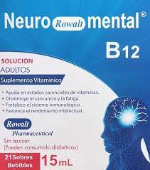 NEURO ROWALT MENTAL B12 ADULTOS *21 SOBRES BEBIBLES - FARMACIA NUEVO MILENIO