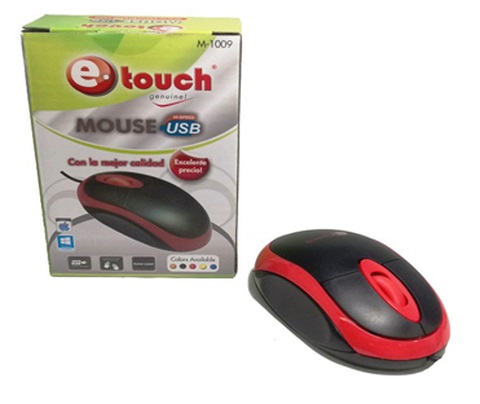 Mouse USB E Touch Mo 1009 - Corporación Hightechnology